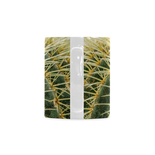 Photography Art - Cactus green yellow White Mug(11OZ)