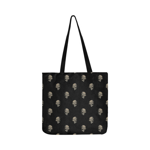 sparkling skulls C by JamColors Reusable Shopping Bag Model 1660 (Two sides)