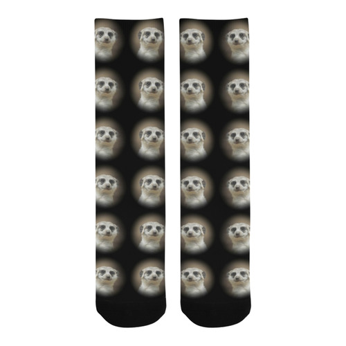 cute animal drops - Meerkat by JamColors Trouser Socks