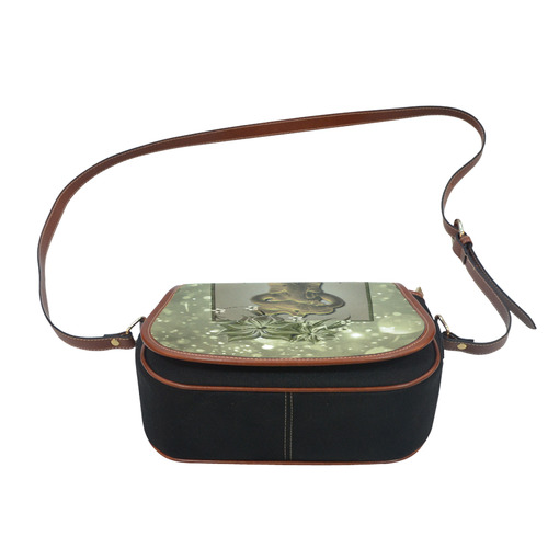 The indian elephant Saddle Bag/Small (Model 1649)(Flap Customization)