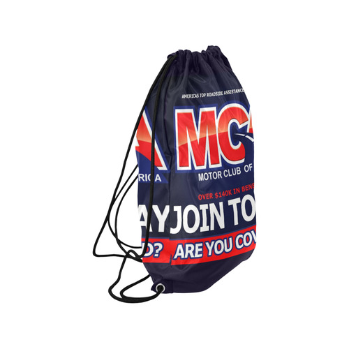 MCA Medium Drawstring Bag Model 1604 (Twin Sides) 13.8"(W) * 18.1"(H)