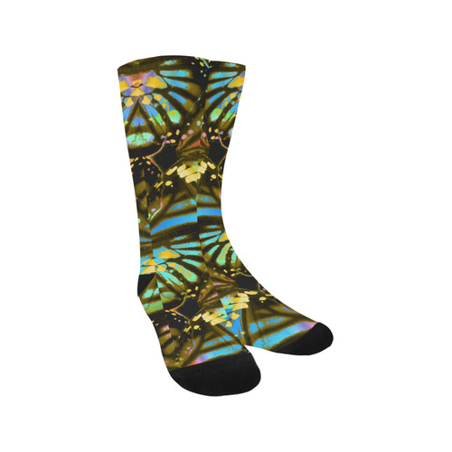 Tiger Butterfly Trouser Socks