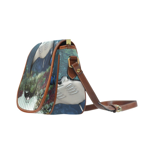 Awesme manta Saddle Bag/Small (Model 1649) Full Customization