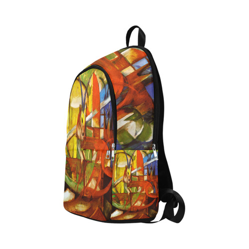 Gazelles by Franz Marc Fabric Backpack for Adult (Model 1659)