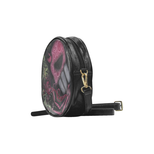 Take this heart Round Sling Bag (Model 1647)