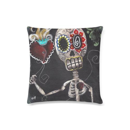 Take this Custom Zippered Pillow Case 16"x16"(Twin Sides)