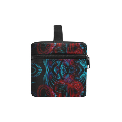 Darkness Reigns Gothic Fractal Art Lunch Bag/Large (Model 1658)