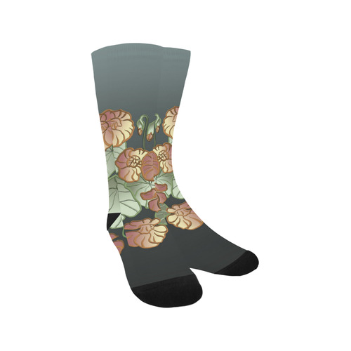 Art Nouveau Garden Trouser Socks