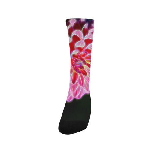 Pink Chrysanthemum Topaz Trouser Socks