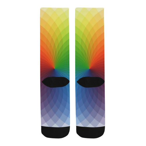 color wheel for artists , art teacher Trouser Socks
