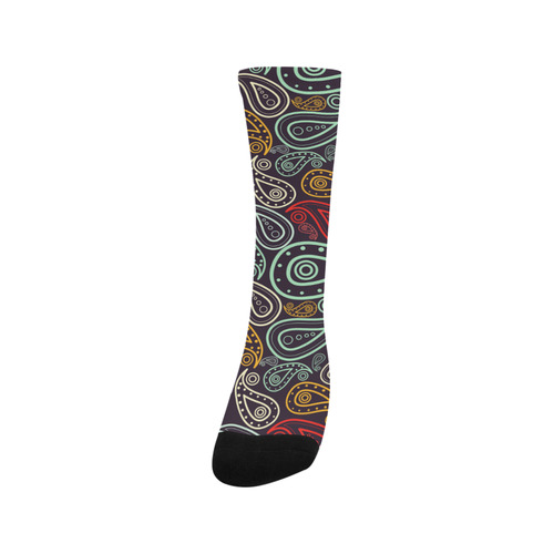 colorful paisley Trouser Socks