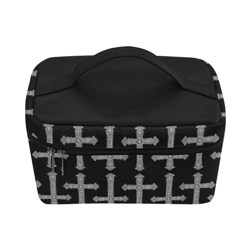 Ornate Crosses Gothic Art Print Lunch Bag/Large (Model 1658)