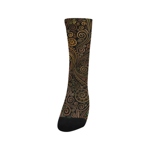 3D Psychedelic Sand Clock Trouser Socks