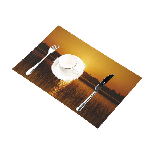 Sunset at the Lake Placemat 12’’ x 18’’ (Set of 4)