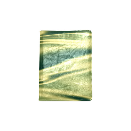 Green satin 3D texture Custom NoteBook B5