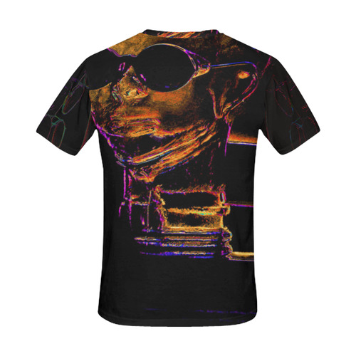 EYE ON U All Over Print T-Shirt for Men (USA Size) (Model T40)