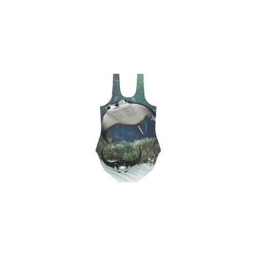 Awesme manta Vest One Piece Swimsuit (Model S04)