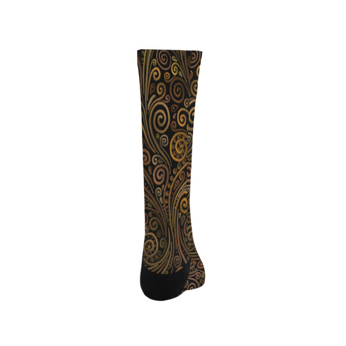 3D Psychedelic Sand Clock Trouser Socks