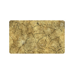 Cracked skull bone surface A by FeelGood Doormat 30"x18"