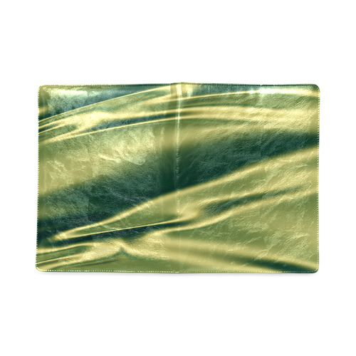 Green satin 3D texture Custom NoteBook B5