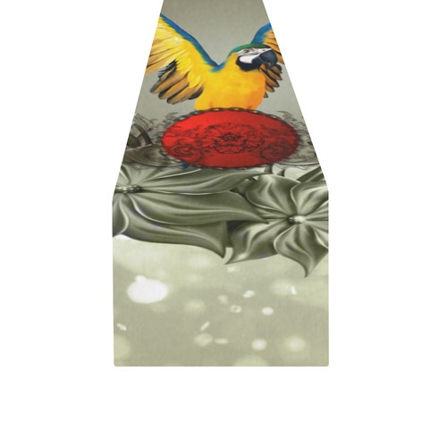 Wonderful parrot Table Runner 14x72 inch