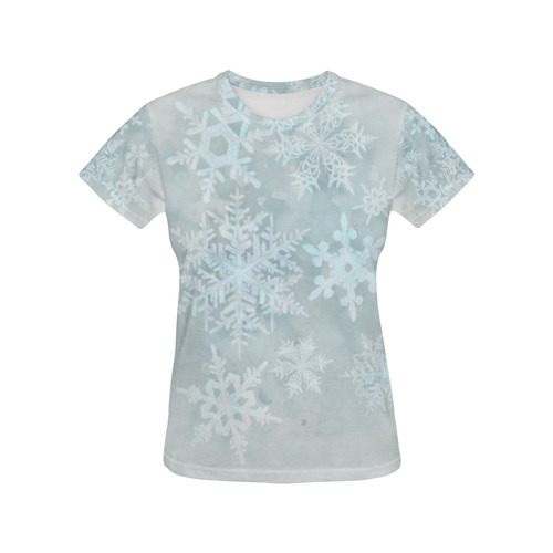 Snowflakes White and blue, Christmas