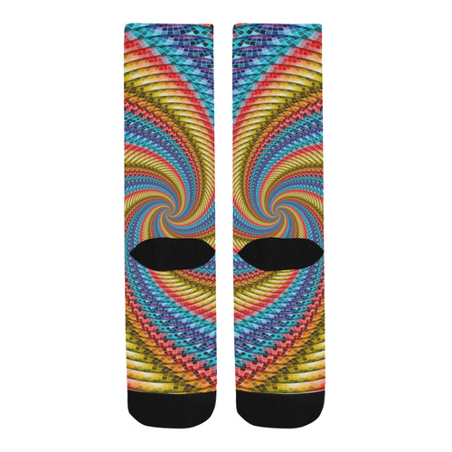 Escher’s Droste Spirals Trouser Socks