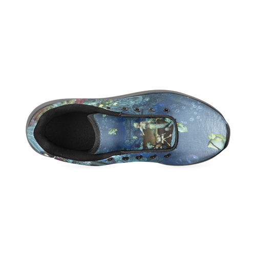Underwater wold with mermaid Women’s Running Shoes (Model 020)
