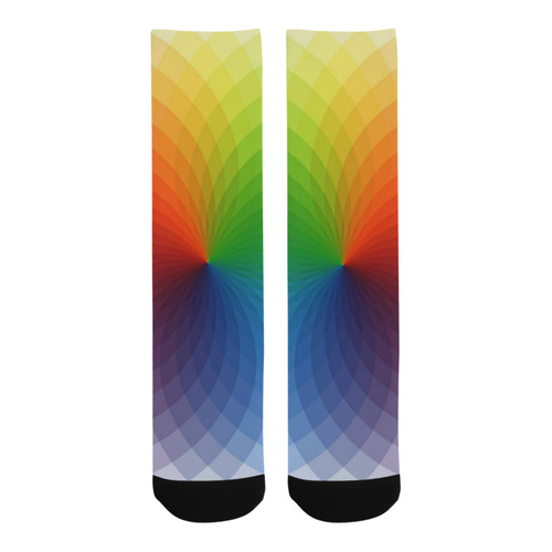 color wheel for artists , art teacher Trouser Socks