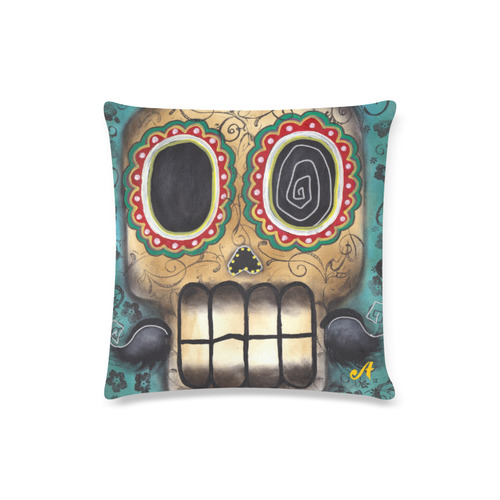 Smile Custom Zippered Pillow Case 16"x16"(Twin Sides)