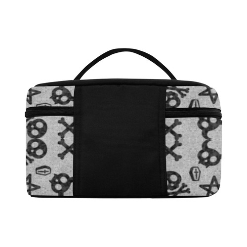 Skullie Stars Gothic Print Lunch Bag/Large (Model 1658)