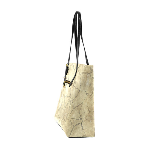 Cracked skull bone surface B by FeelGood Euramerican Tote Bag/Small (Model 1655)