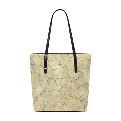 Cracked skull bone surface B by FeelGood Euramerican Tote Bag/Small (Model 1655)