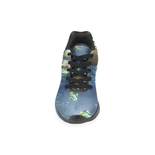 Underwater wold with mermaid Women’s Running Shoes (Model 020)