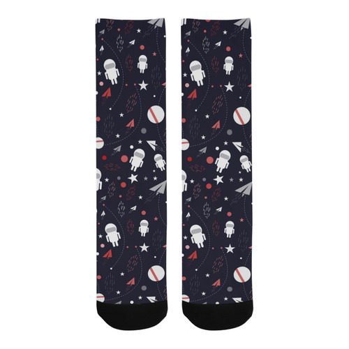 Astronaut Doodle Trouser Socks