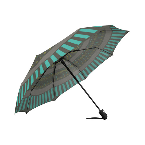 circle zen mandalas Auto-Foldable Umbrella (Model U04)