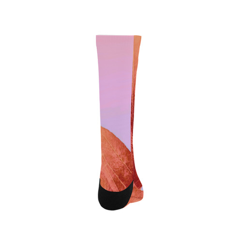 Pink and Purple Trouser Socks