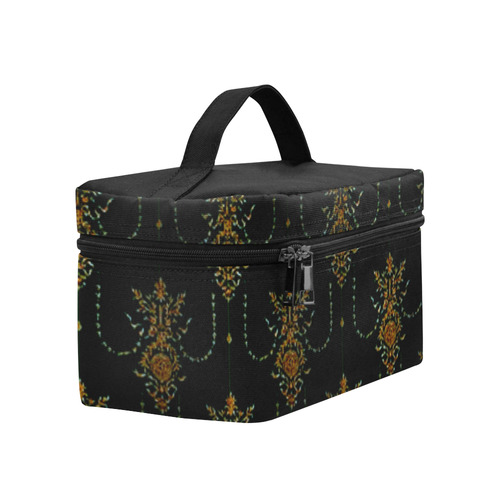 Black Tapestry Gothic Lunch Bag/Large (Model 1658)