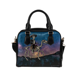 Skull Shoulder Handbag (Model 1634)