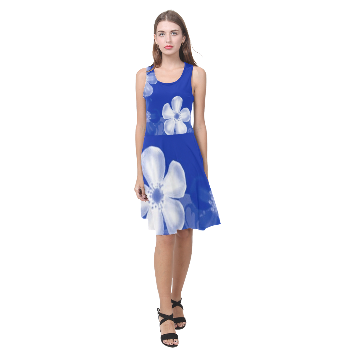 Sapphire Blue Casual Dresses