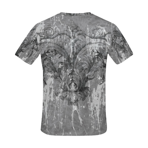 Vampire Skull Gothic Grunge All Over Print T-Shirt for Men (USA Size) (Model T40)