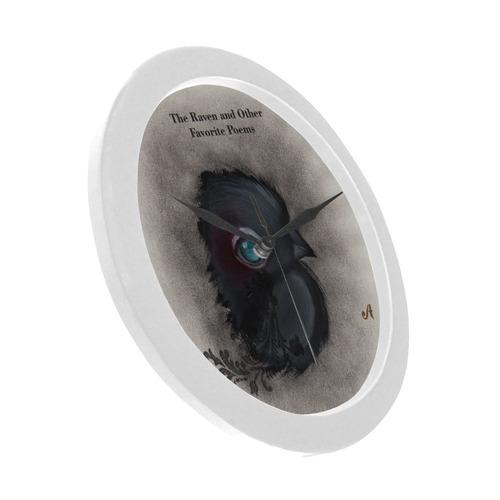 Raven XIV Circular Plastic Wall clock