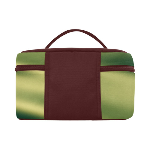 Golden green abstract colors Lunch Bag/Large (Model 1658)