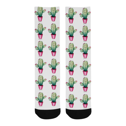 pattern cactus Trouser Socks