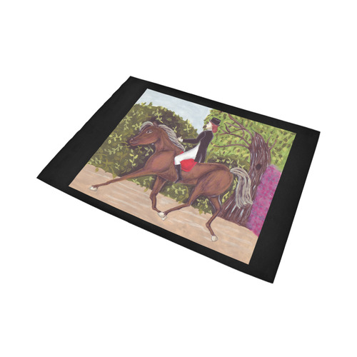 Dressage Horse English Riding rug Area Rug7'x5'