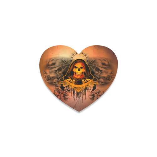 The skulls Heart Coaster
