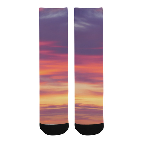 Fire in the sky photo Trouser Socks