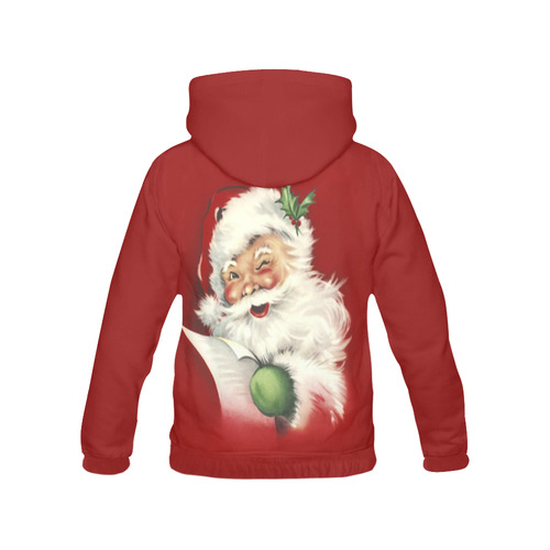 A beautiful vintage santa claus All Over Print Hoodie for Men (USA Size) (Model H13)