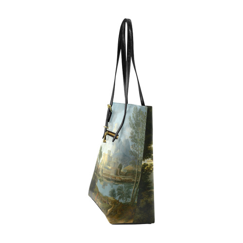 Nicolas Poussin French Landscape Calm Euramerican Tote Bag/Small (Model 1655)