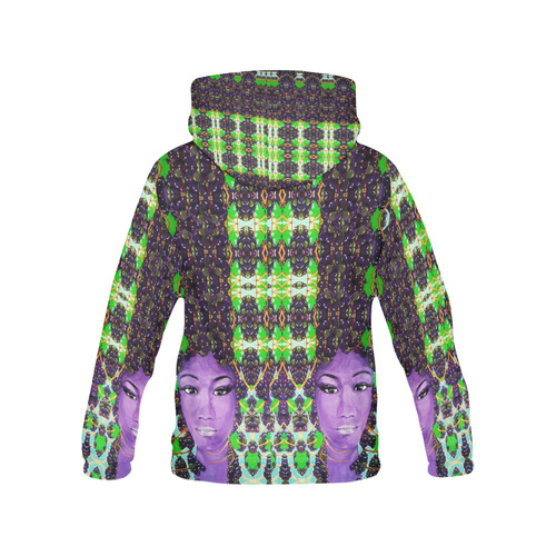 passions paradis All Over Print Hoodie for Women (USA Size) (Model H13)